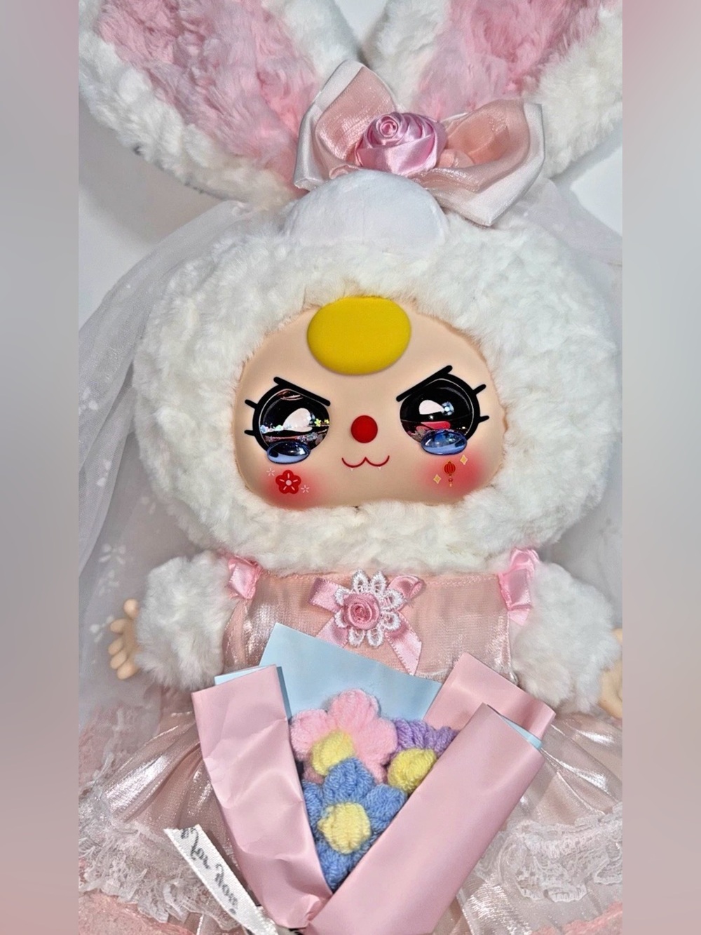 Baby Three 400% Romantic Wedding – [Heart to Heart] Plush - Picture 9 of 14